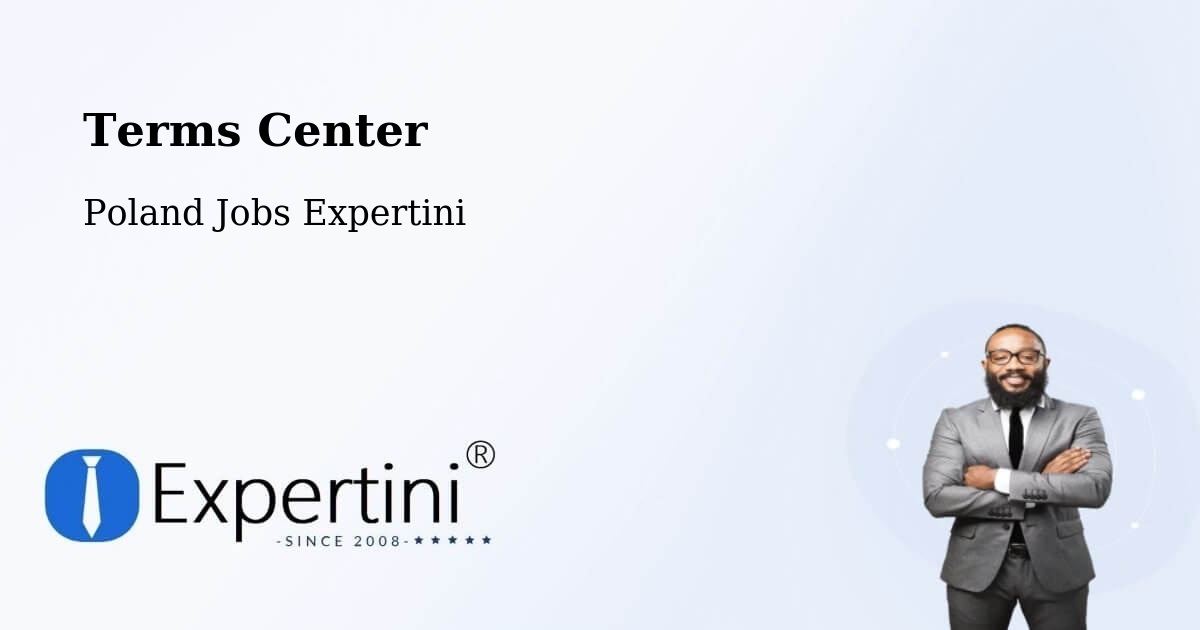 Terms of Service – Łódź - Poland Jobs Expertini